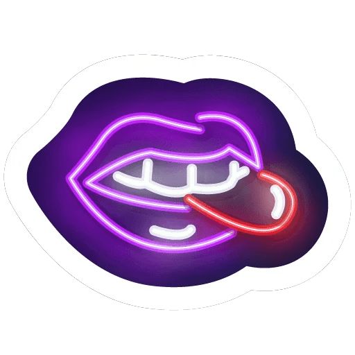 Sticker “Neon Art-2”