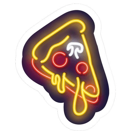 Sticker “Neon Art-6”