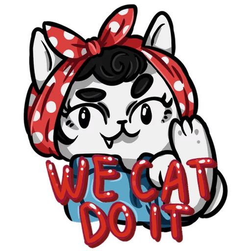 Sticker “Feminist cats-1”
