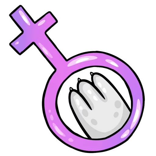 Sticker “Feminist cats-10”