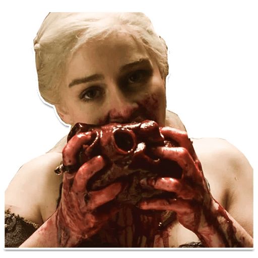 Sticker “Emilia Clarke Makes Weird Faces-12”