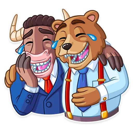 Sticker “Bull & Bear-1”