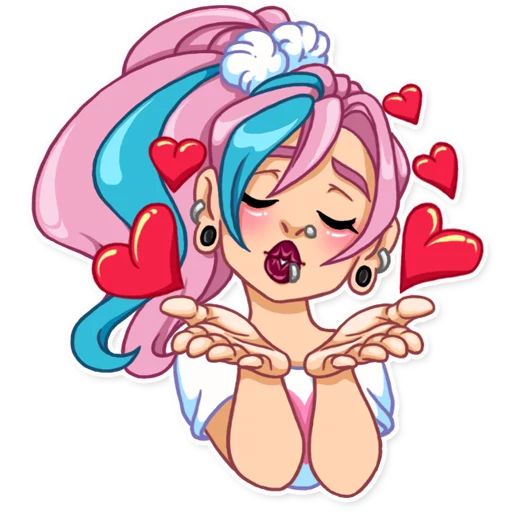 Sticker “Pastel Girl-2”