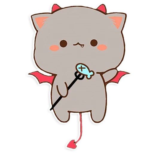 Sticker “Mochi Peach Cat Halloween-4”