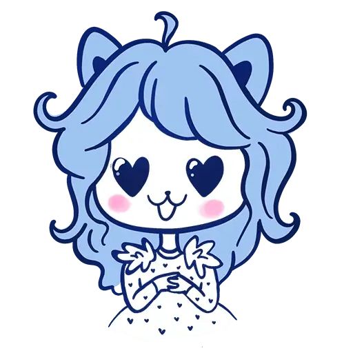 Sticker “Chibi Set-7”