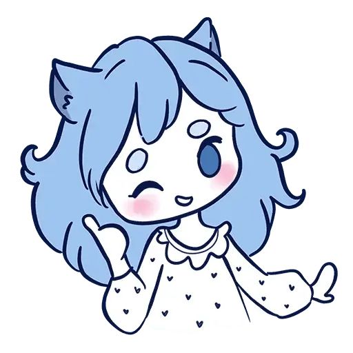 Sticker “Chibi Set-8”