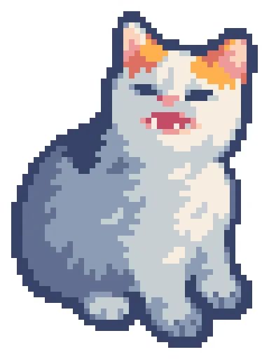 Sticker “The Pixel Cats-8”