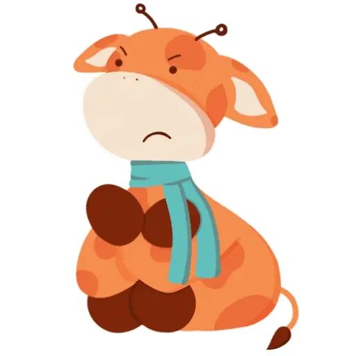 Sticker “Giraffe Jan-10”