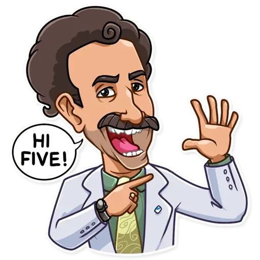 Sticker “Borat Sagdiyev-8”