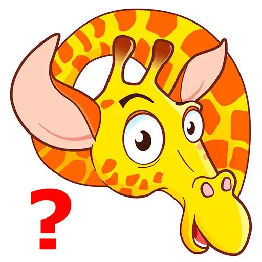 Sticker “Giraffe Shtogren-1”