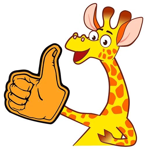 Sticker “Giraffe Shtogren-10”