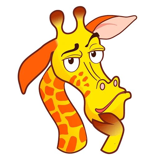 Sticker “Giraffe Shtogren-12”