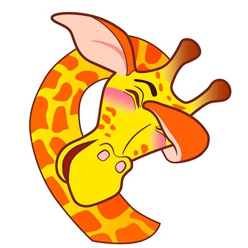 Sticker “Giraffe Shtogren-2”