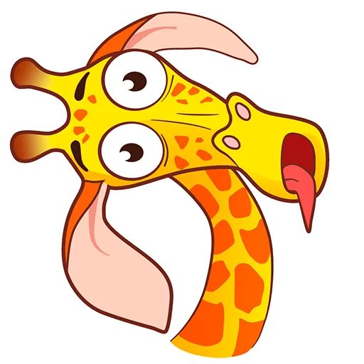 Sticker “Giraffe Shtogren-7”