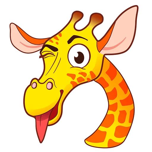 Sticker “Giraffe Shtogren-8”