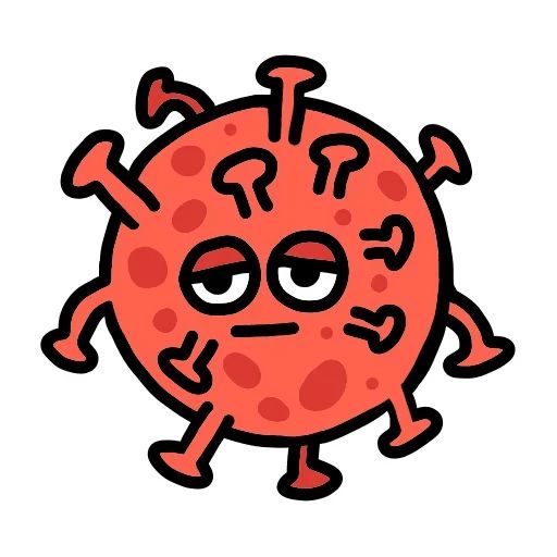 Sticker “Coronavirus-9”