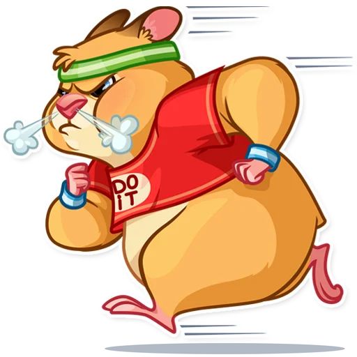 Sticker “Mr. Hamster-12”