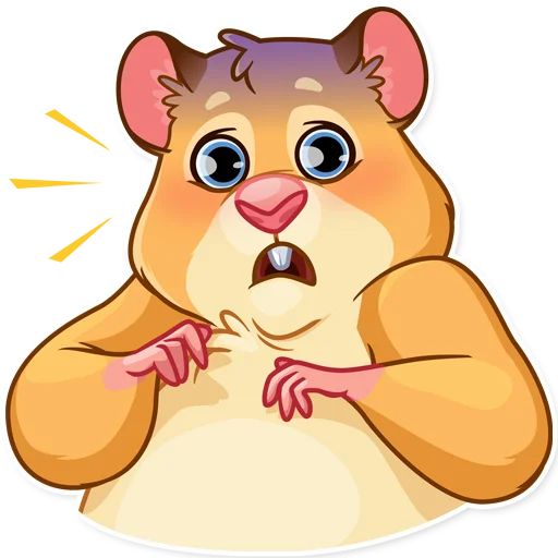 Sticker “Mr. Hamster-4”