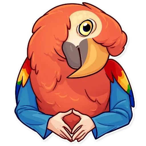 Sticker “Birds With Arms-11”