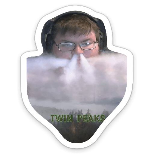 Sticker “Twin Peaks-9”