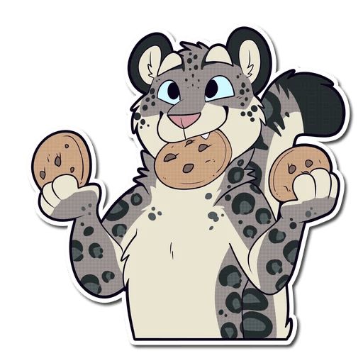 Sticker “Snow Leopard-1”