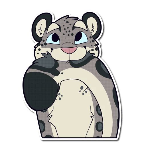Sticker “Snow Leopard-5”