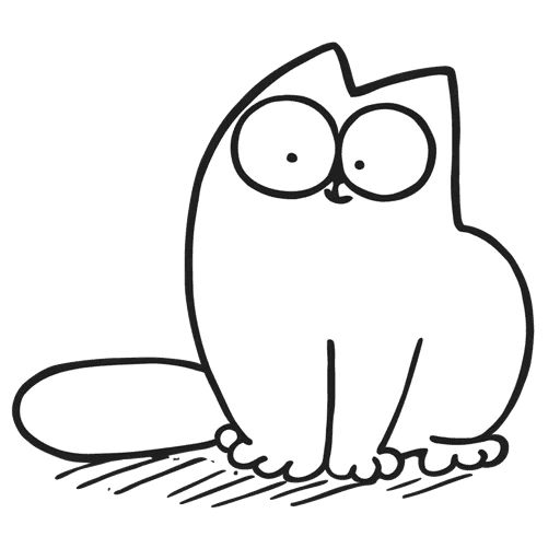 Sticker “Simon's cat-2”