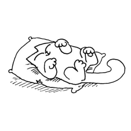 Sticker “Simon's cat-9”
