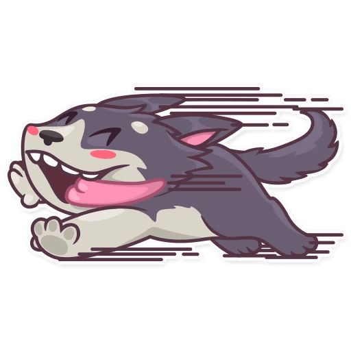 Sticker “Husky Boy-2”
