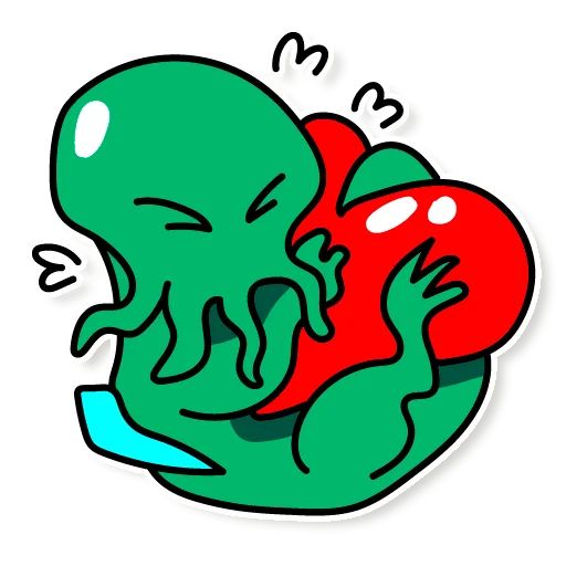 Sticker “Baby Cthulhu-2”