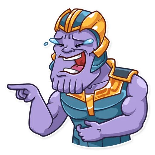 Sticker “Thanos-1”