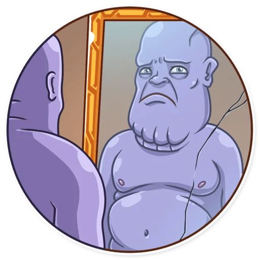 Sticker “Thanos-10”