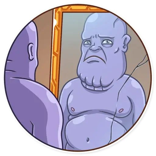 Sticker “Thanos-10”