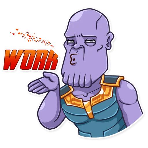 Sticker “Thanos-12”