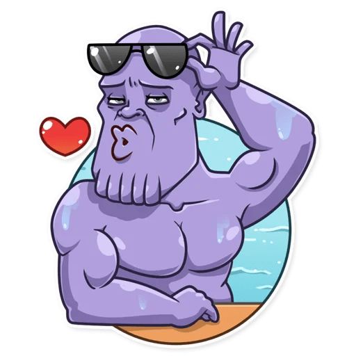 Sticker “Thanos-2”