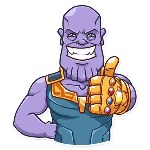 Sticker “Thanos-3”