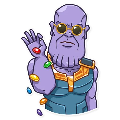 Sticker “Thanos-6”