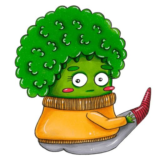 Sticker “Little Broccoli-1”