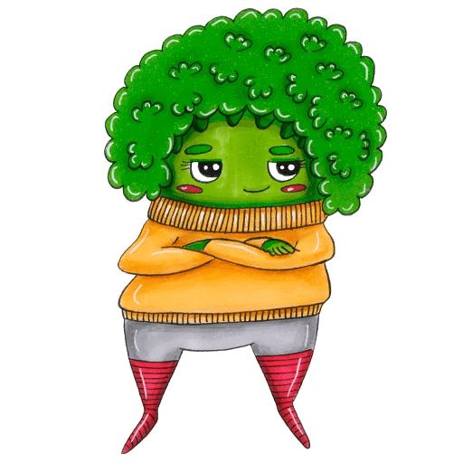 Sticker “Little Broccoli-11”