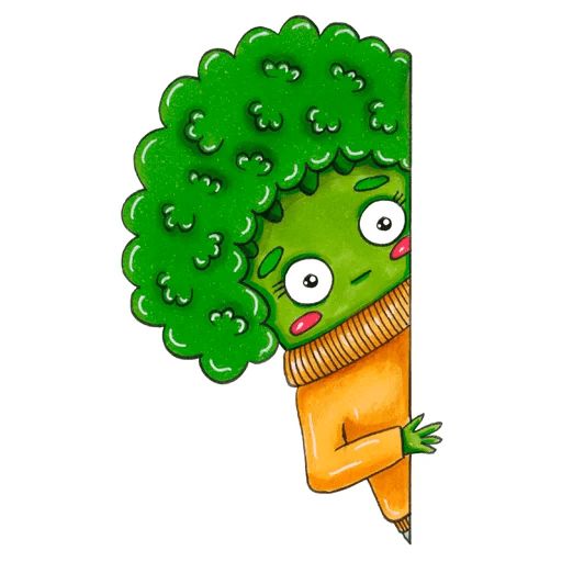 Sticker “Little Broccoli-2”