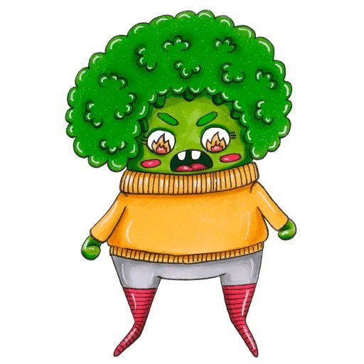 Sticker “Little Broccoli-4”