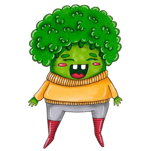 Sticker “Little Broccoli-9”