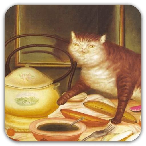 Sticker “Medieval Cats-1”