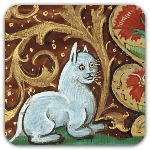 Sticker “Medieval Cats-3”