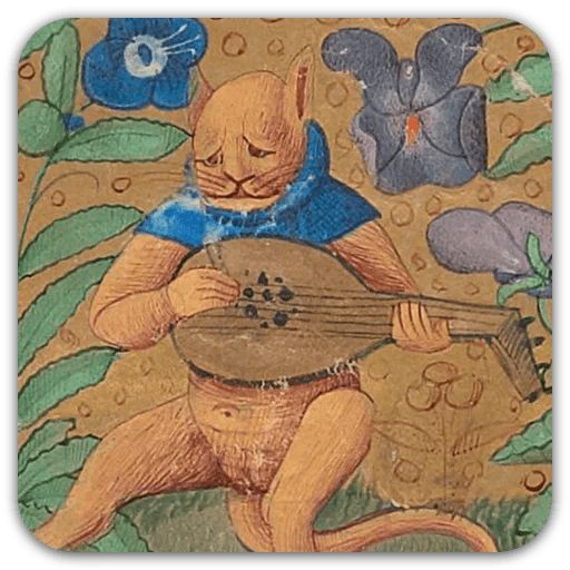 Sticker “Medieval Cats-7”
