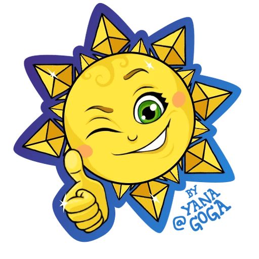 Sticker “Sun-2”