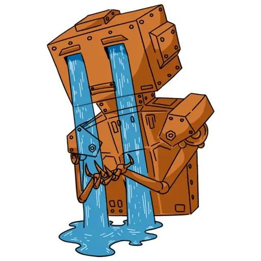 Sticker “Weird Robots-7”