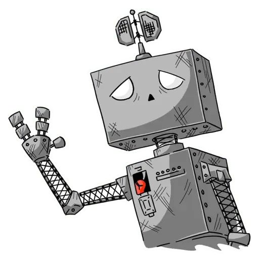 Sticker “Weird Robots-9”