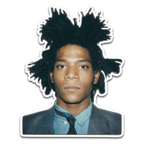 Sticker “Jean-Michel Basquiat-1”