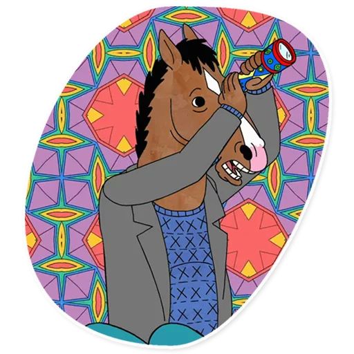 Sticker “Horseman BoJack-9”